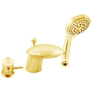 Смеситель на борт ванны Rav Slezak Dunaj DT271.5SZ золото